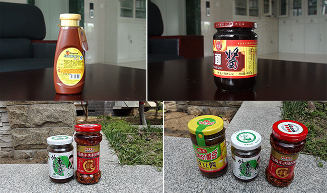 自動(dòng)化烤肉醬灌裝機械設備樣品實(shí)拍
